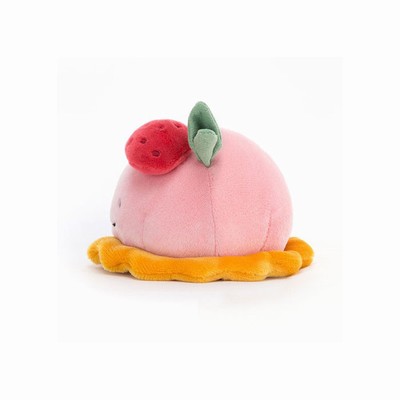 Jellycat Pretty Patisserie Dome Framboise New Zealand | OZXTA9583